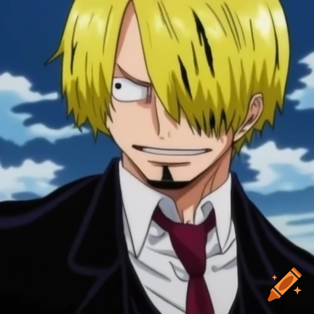 Sanji and Zoro fusion character from One Piece