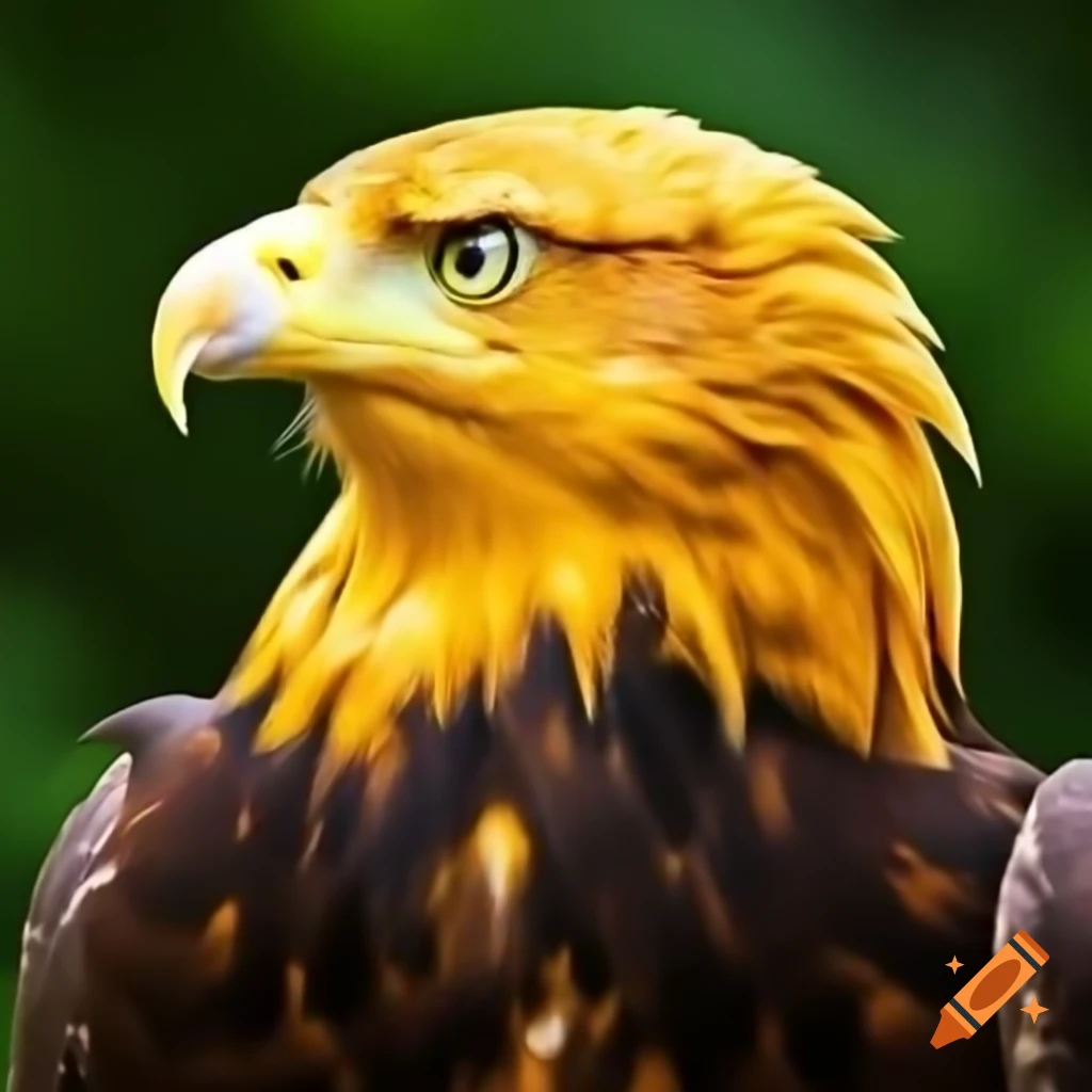 Yellow eagle in Hungary