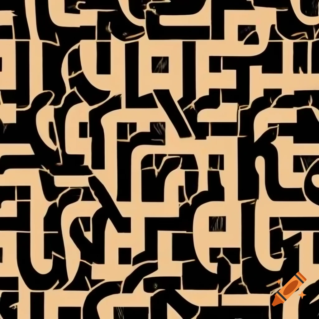 Creative typography design