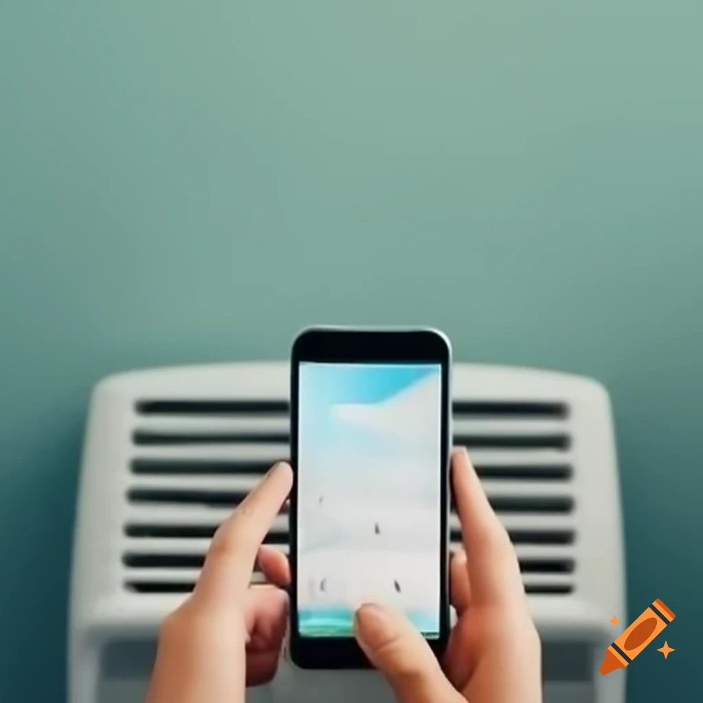 High detail cell phone placed on heating surface in 4K