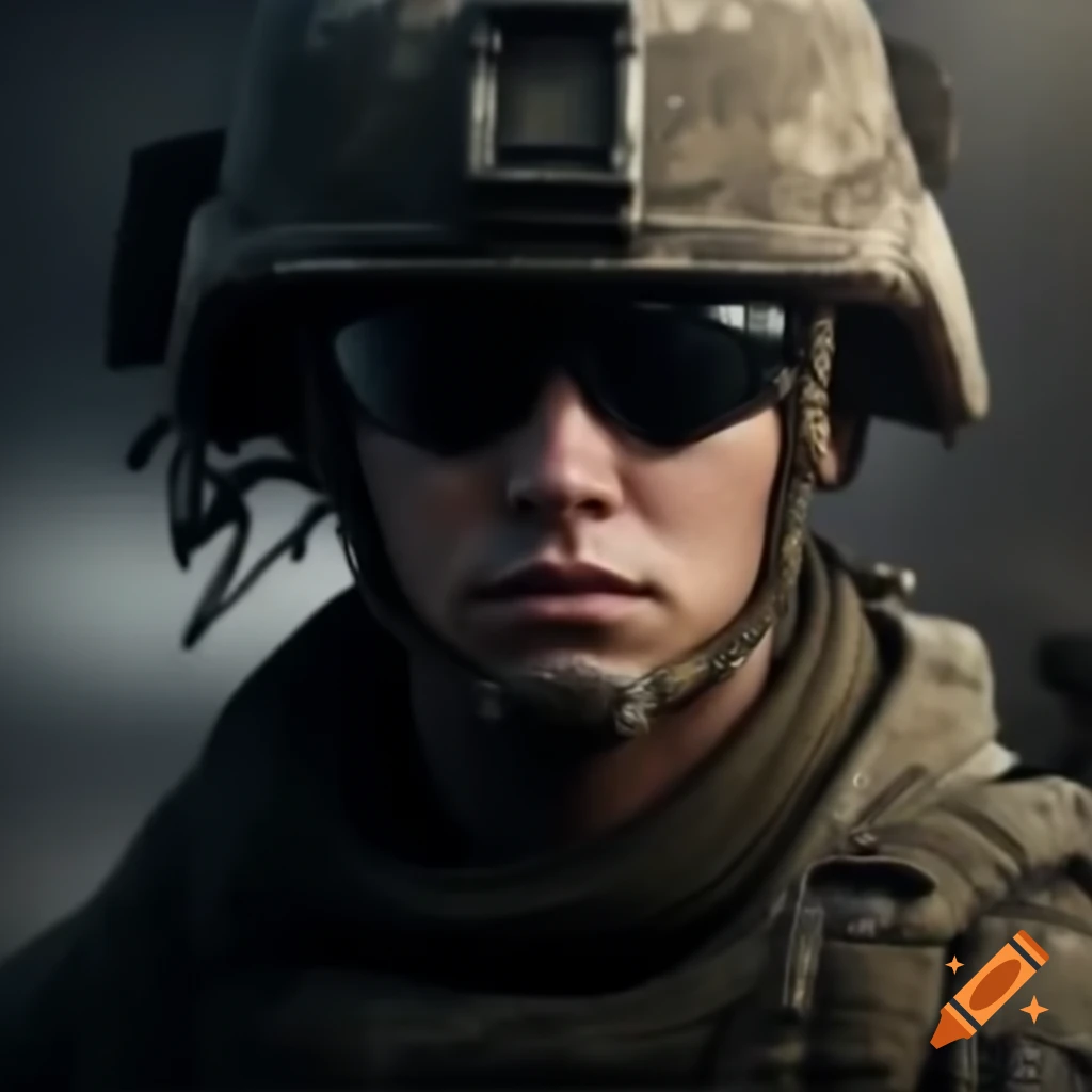 Soldier in uniform