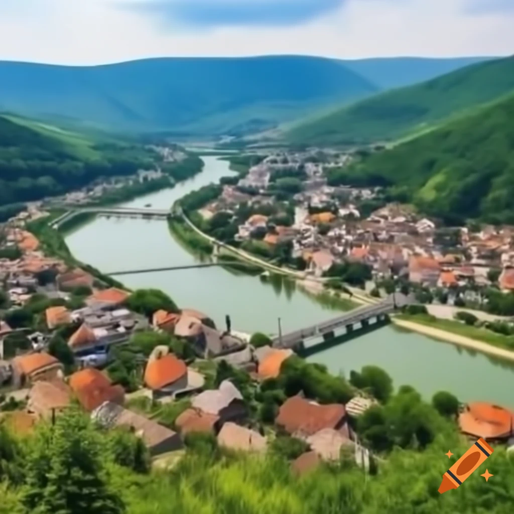 Historical depiction of Bosnia in the 1400s