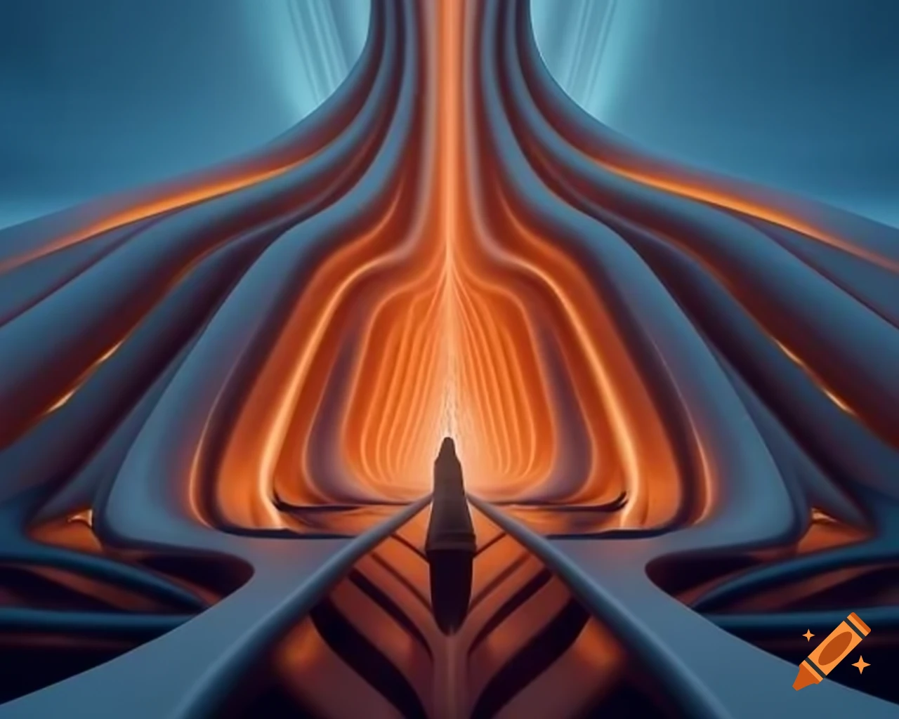 Ethereal beauty and impossible angles in fantastical architecture by Greg Rutkowski