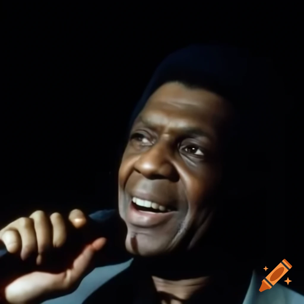 Self portrait of fictional male african-american singer and comedian ...