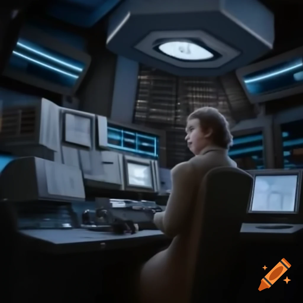 Large control booth with advanced technology