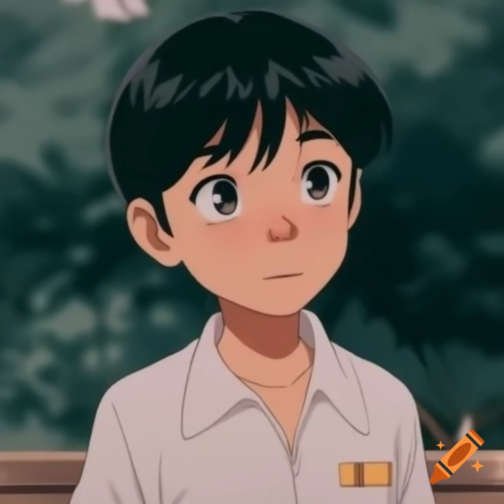 Anime character inspired by Indian culture