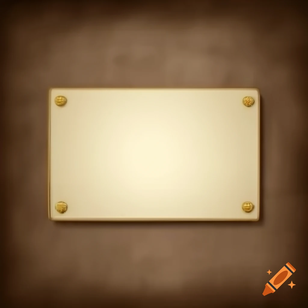 Fatimid style decorative empty placard