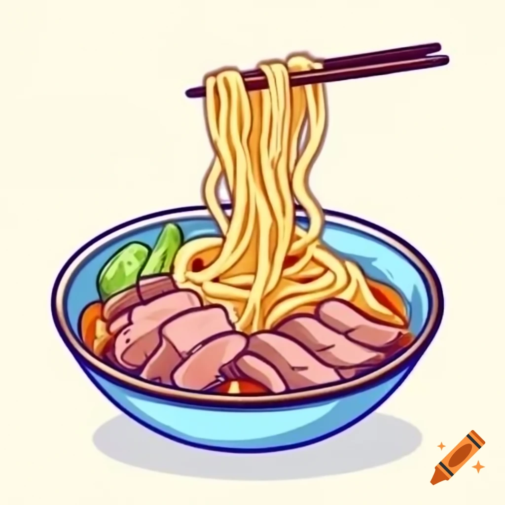 Thai pork noodle dish