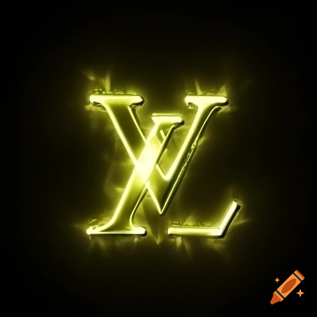 Luminous yellow LV design