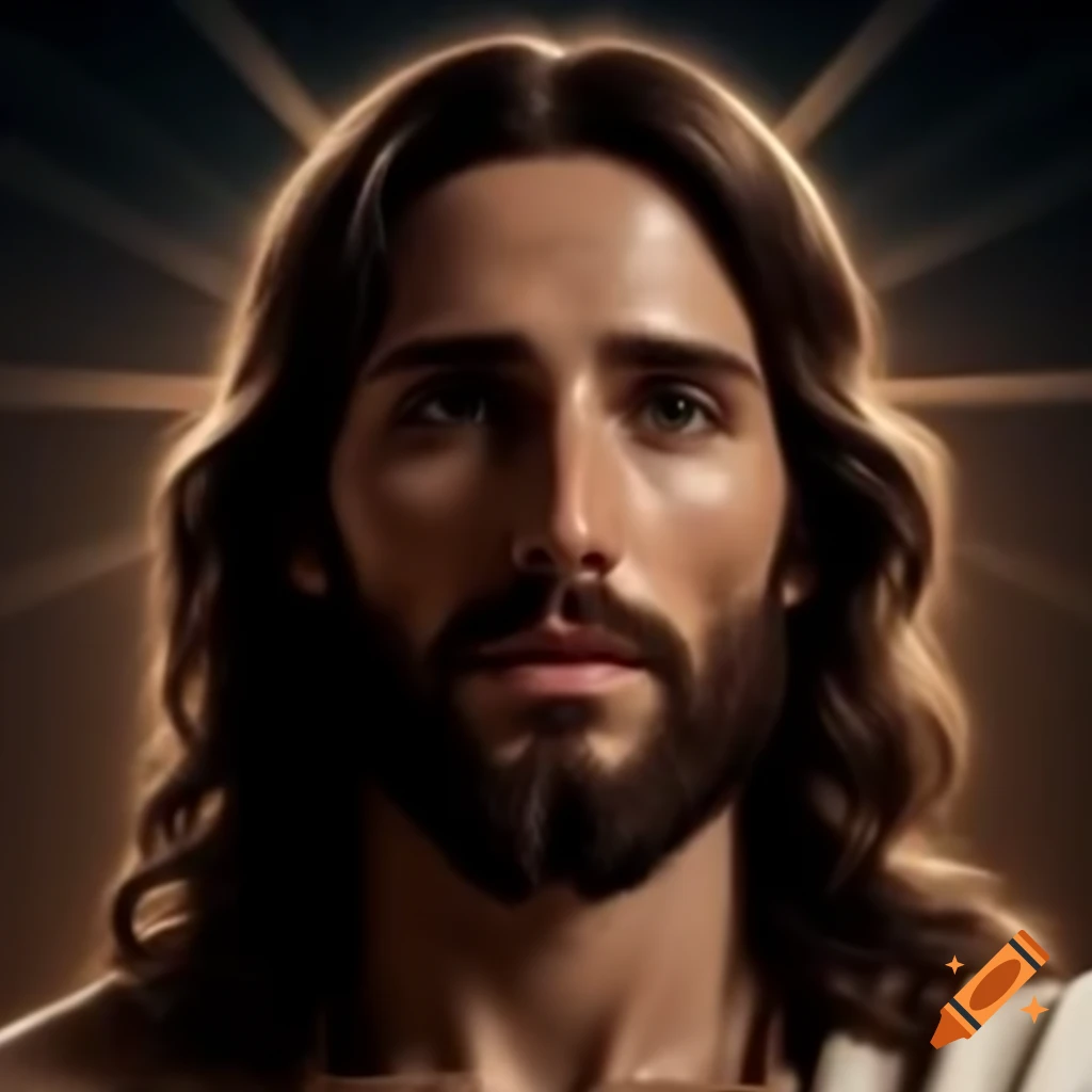 Modern depiction of Jesus Christ embodying contemporary themes