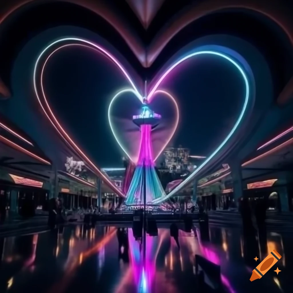 Train traveling through vibrant Tokyo illuminated by neon lights at night