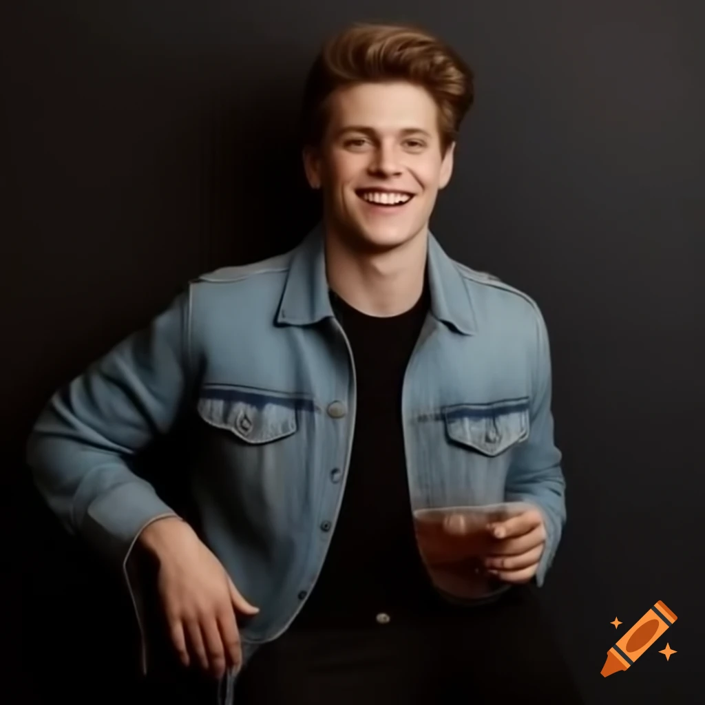 Young American male social influencer and rising actor