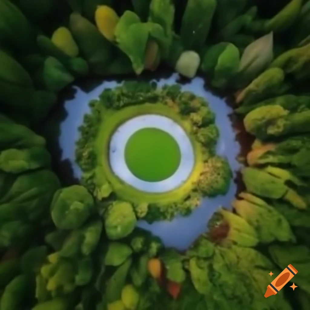 Birds eye view of landscape or cityscape