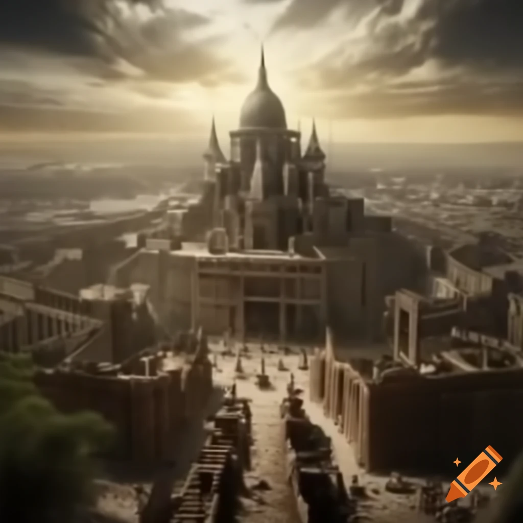 Ancient Empire city from 800 BCE