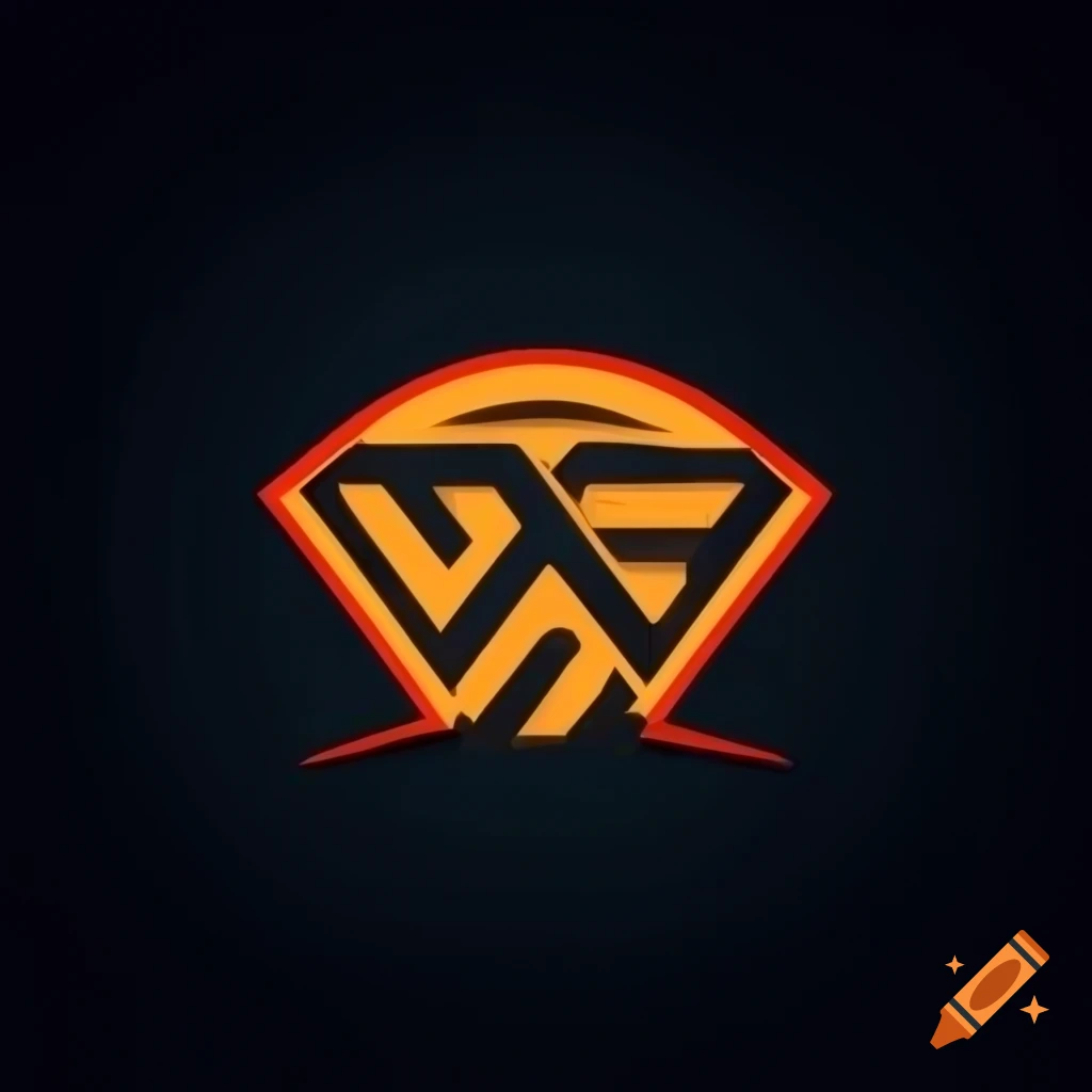 Minimalistic logo design of a sportsman symbol with combined S and M letters, vector image