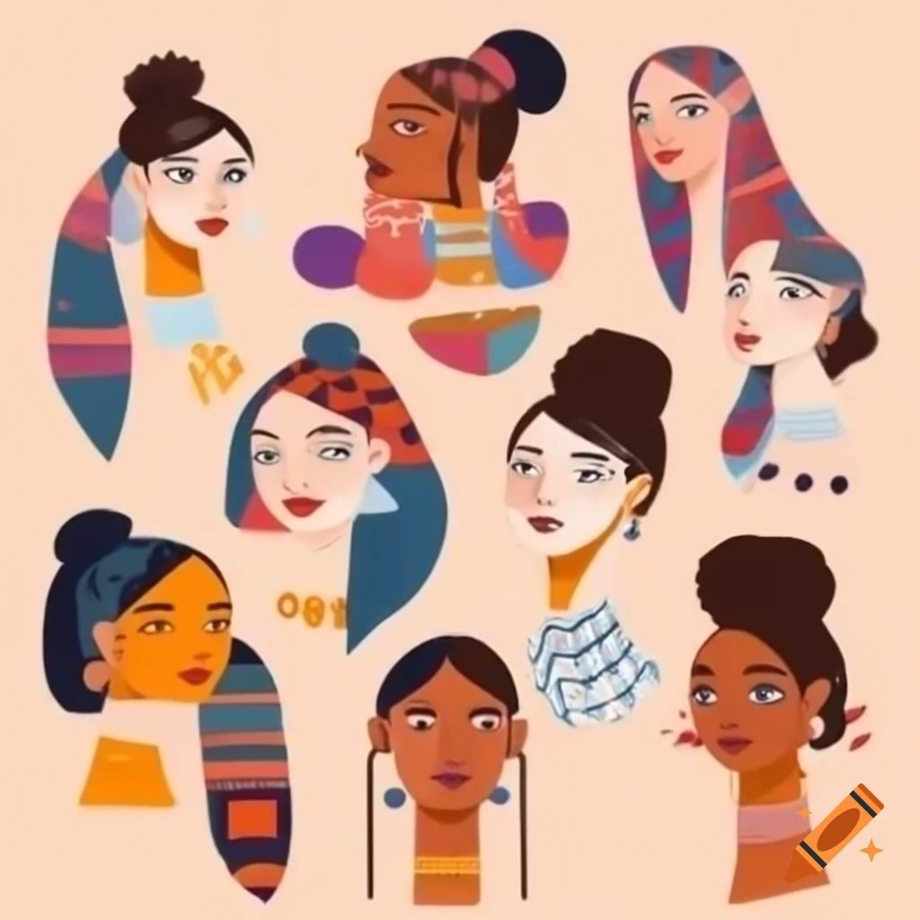 silhouette-profiles-of-diverse-men-and-women-representing-community-and