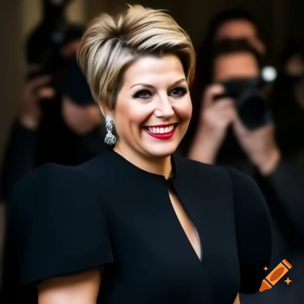 Queen Maxima showcases chic pixie-cut hairstyle with edgy sophistication
