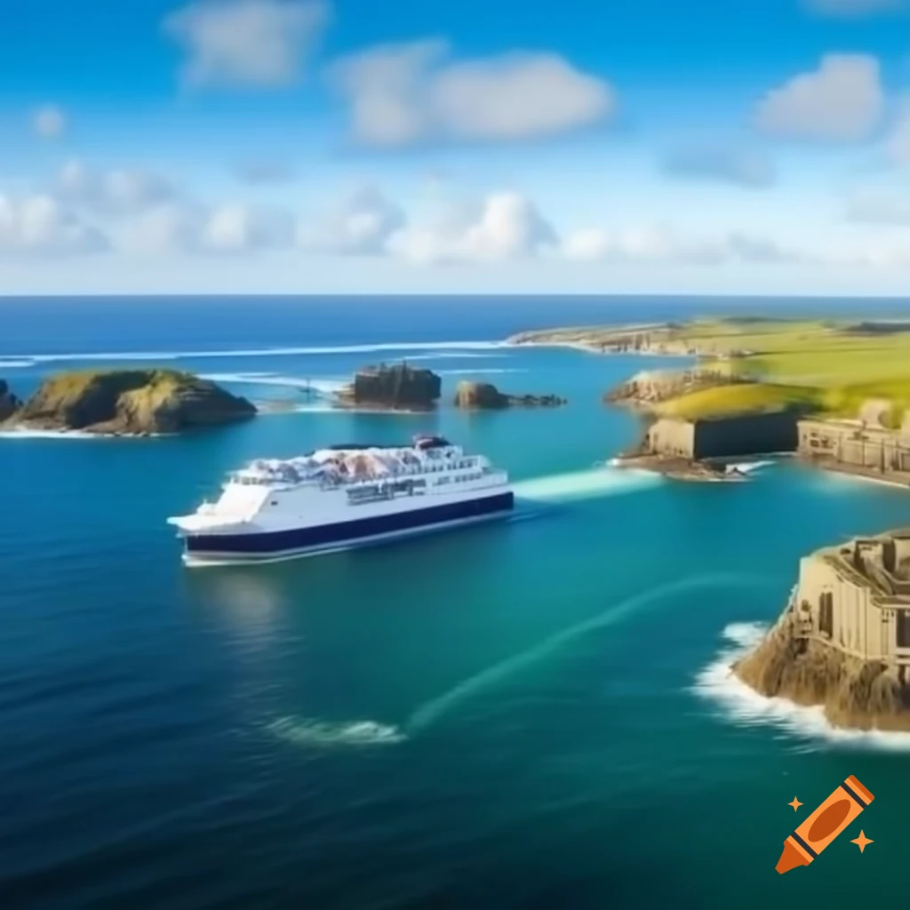 Brittany Ferries cruise themed on golf in Ireland