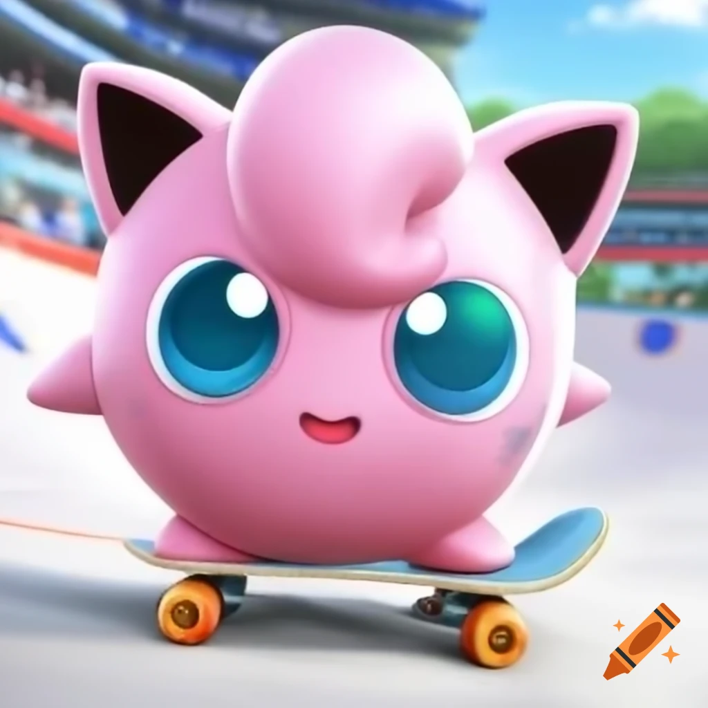 Jigglypuff skating