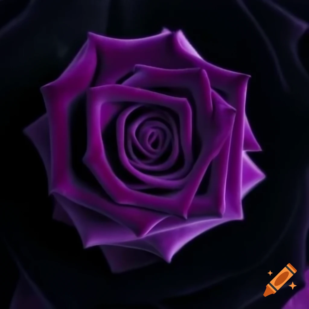 Purple-black velvet hanging fabric
