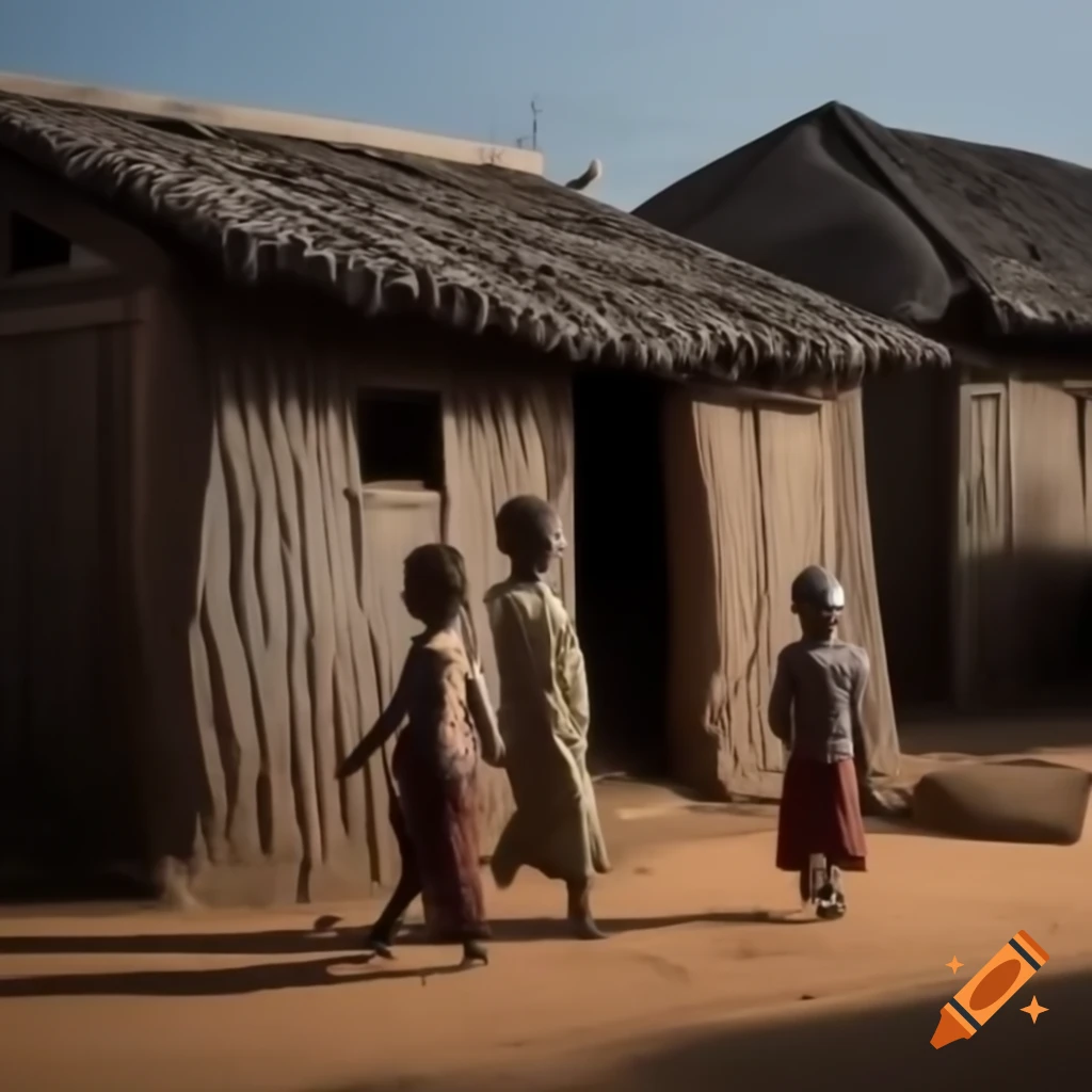 Houses inhabited by low-income families
