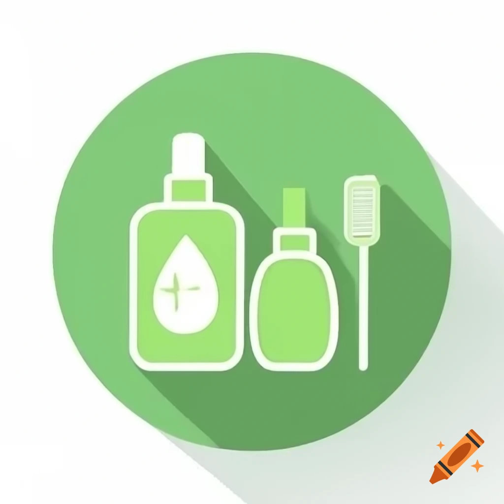 Minimalistic green icon design
