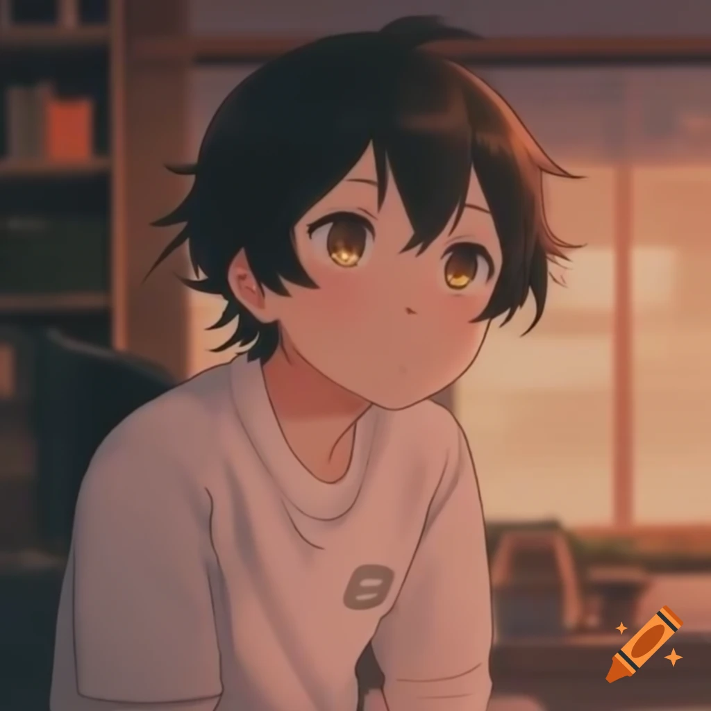 Anime character design concept