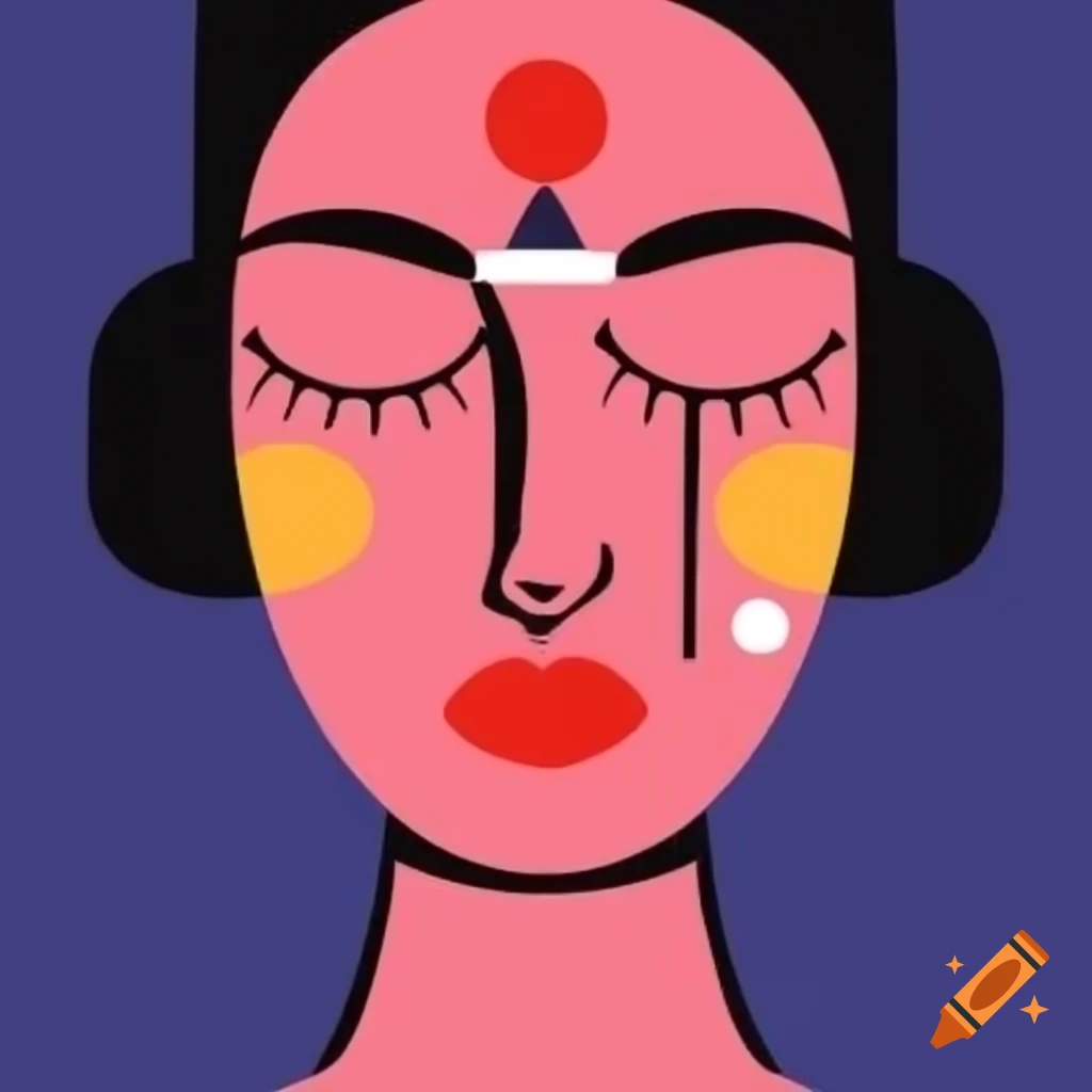 Minimalistic face design
