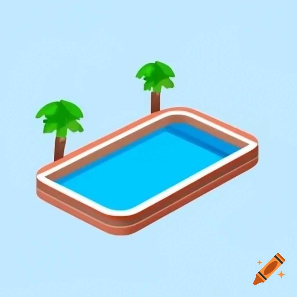 Schematic design of a simple 3D pool