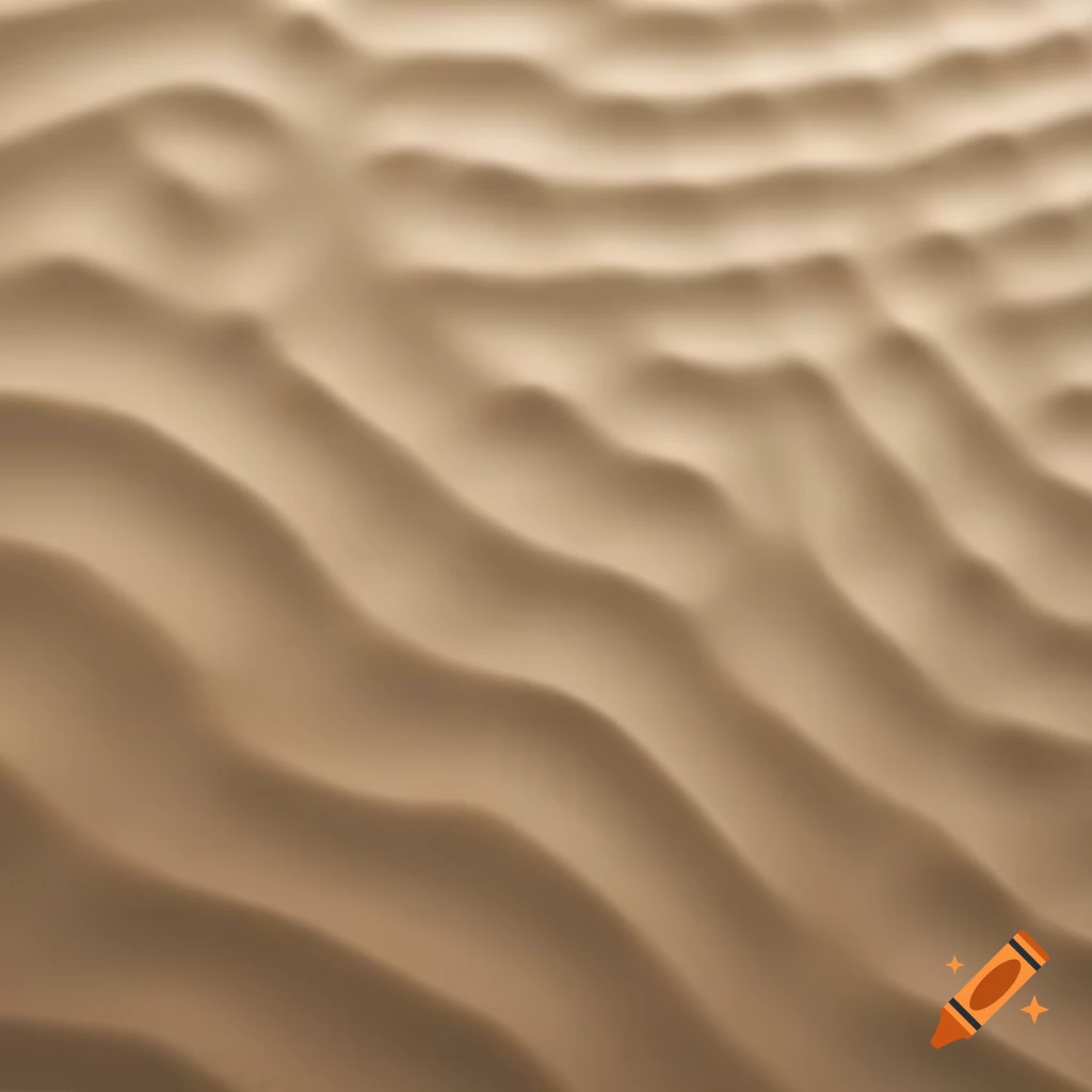 High-definition hyperrealistic sand texture
