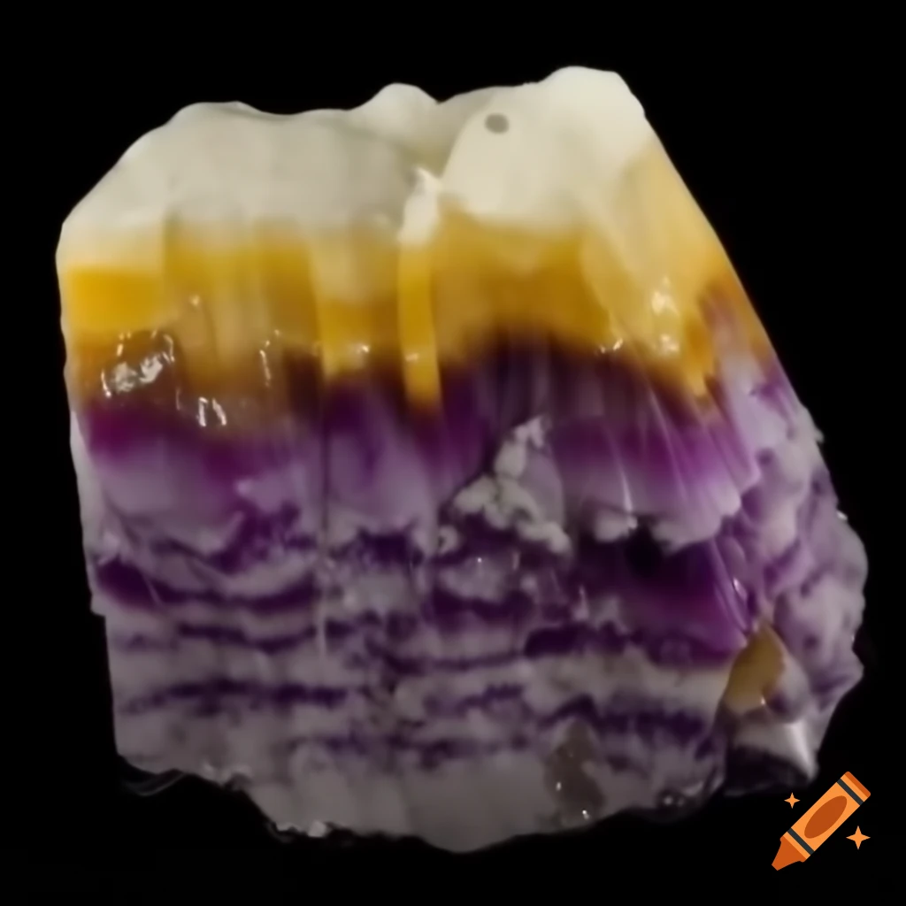 Geological layers and minerals including gold and salt depicted through earth and mountain themes