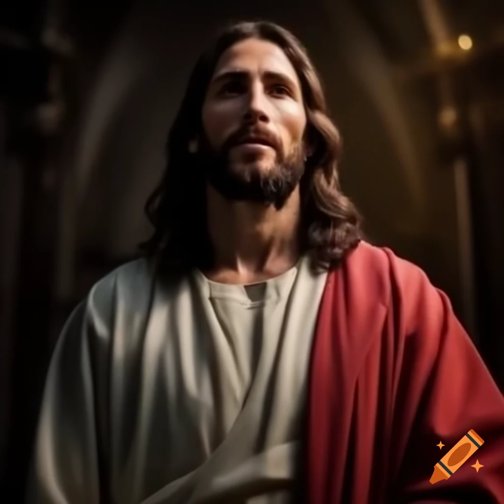 Modern Interpretation Of Jesus Christ Representing The Second Coming On 
