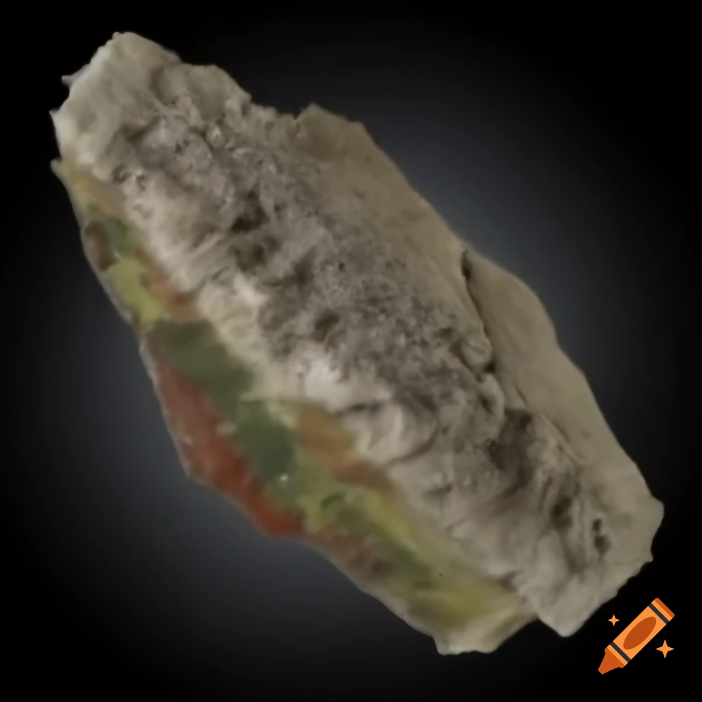 Geological layers and earth structure including mountains and core