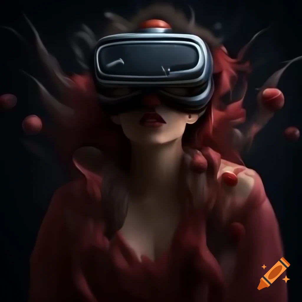 Artistic blend of fantasy and reality engaging viewer's imagination