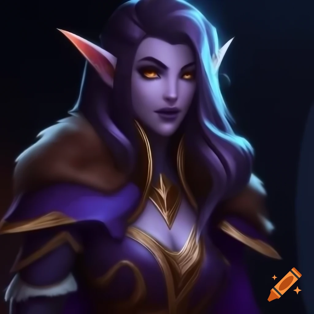 Female Troll Character From World Of Warcraft On Craiyon