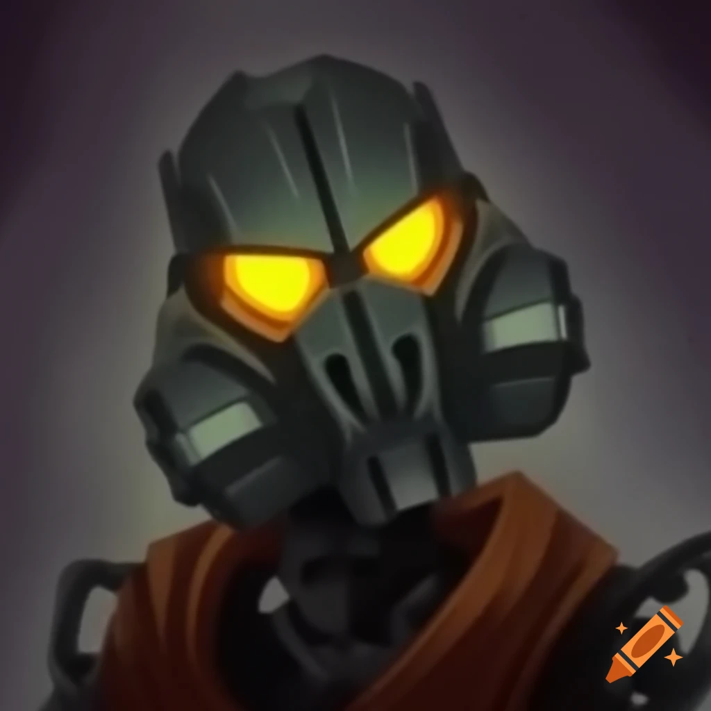 Bionicle mask featuring special farsight lens