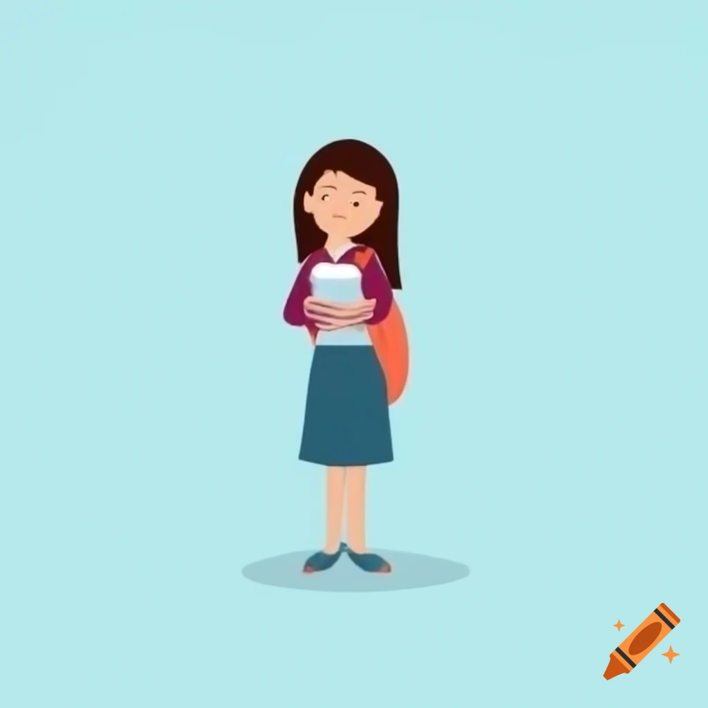 Young woman attending university, representing academic life