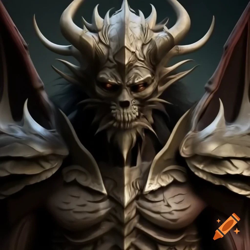 Highly detailed image of Belial goetia daemon in 4K HD
