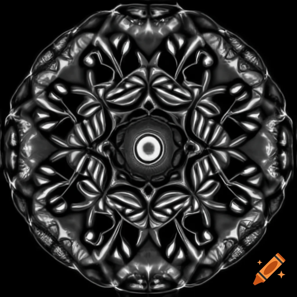 Spiral pattern creating a hypnotic effect