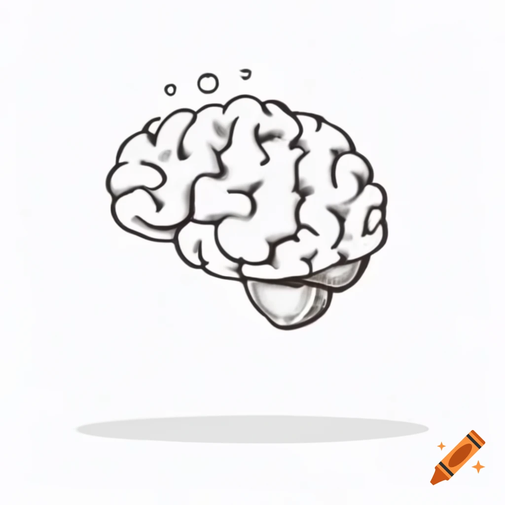 Large, smooth brain floating against plain background