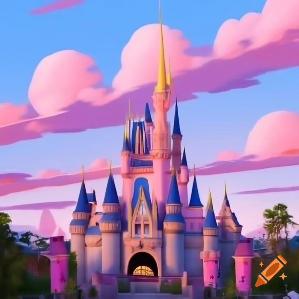 Majestic castle decorated with seashells at the ocean bottom, intricate ...