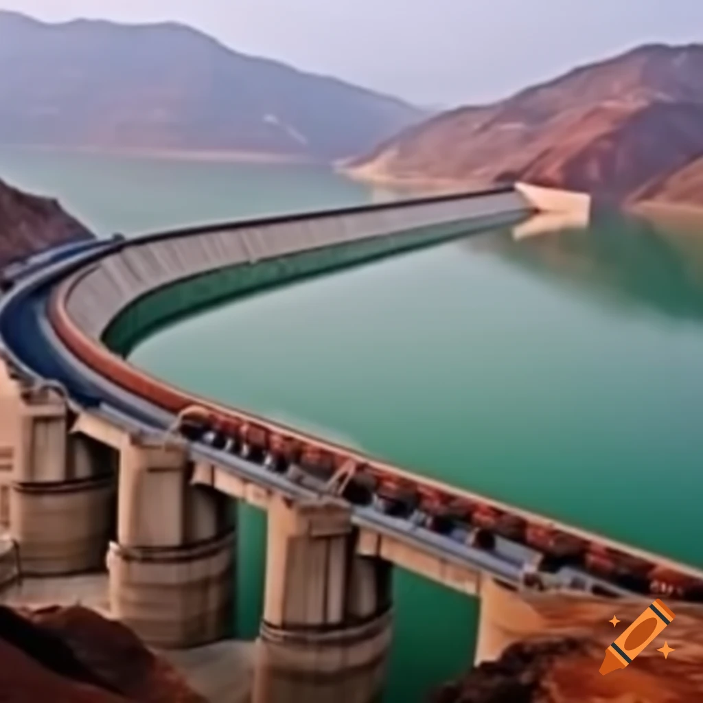 Suleipat dam landscape