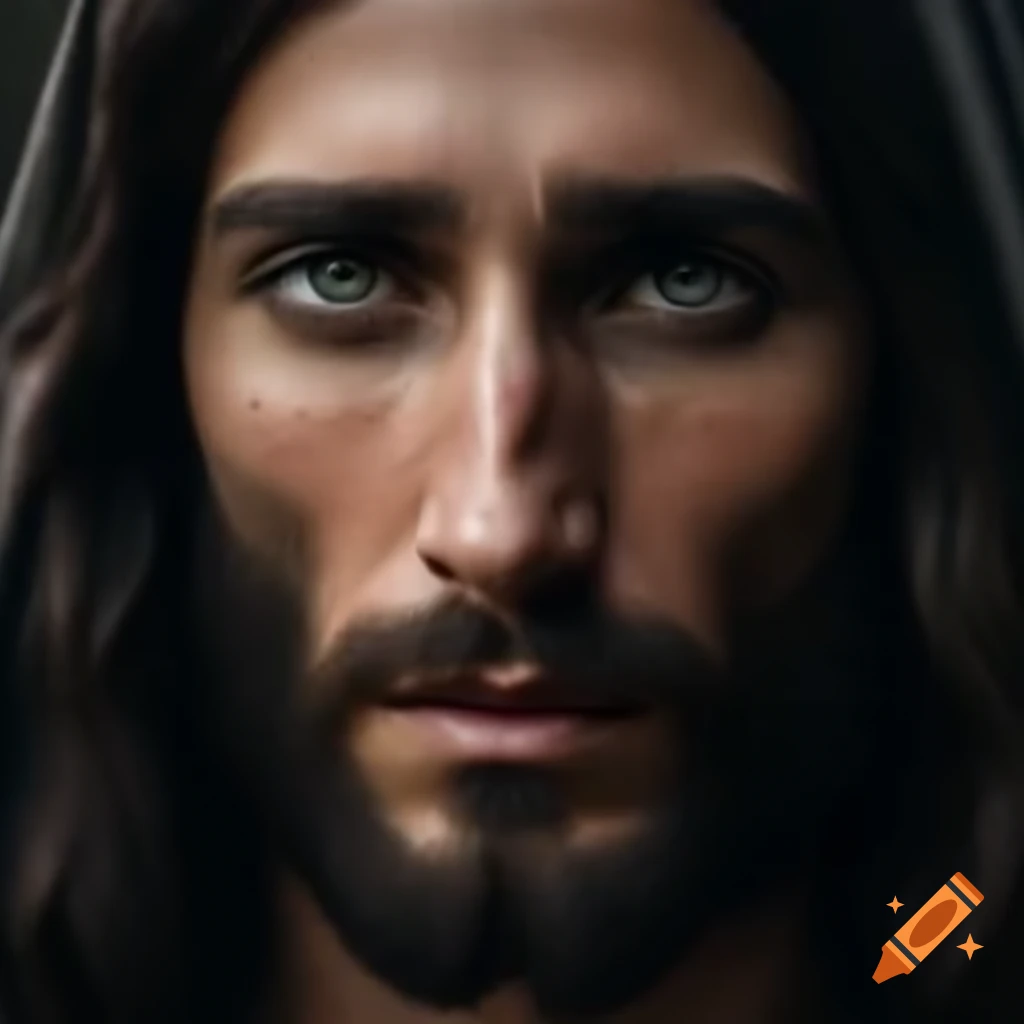 Representation of the face of Jesus
