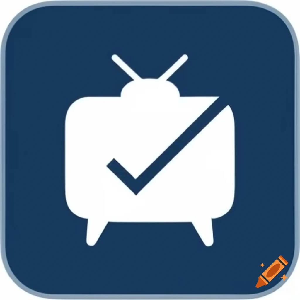 Application icon for TV show watchlist