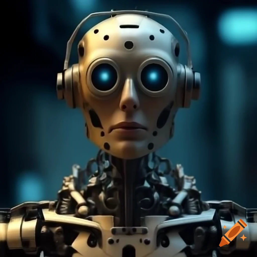 Early 1900s style science fiction robot