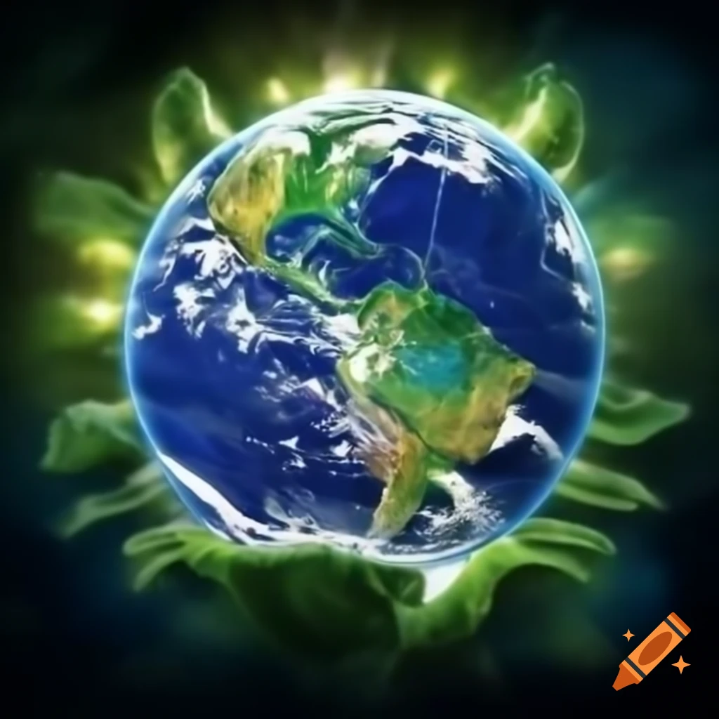 World climate change awareness poster