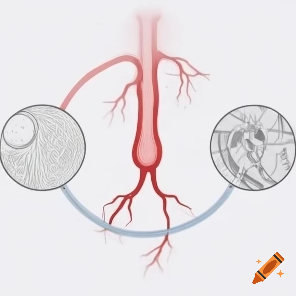 Diagram illustrating relationships between wound size, fibrin fiber formation, and blood clot size