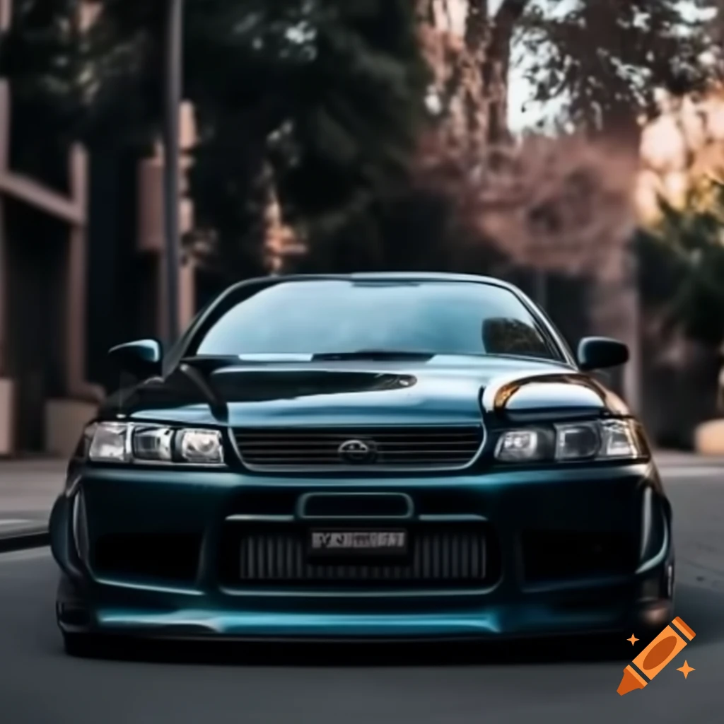 Toyota Chaser parked in urban setting