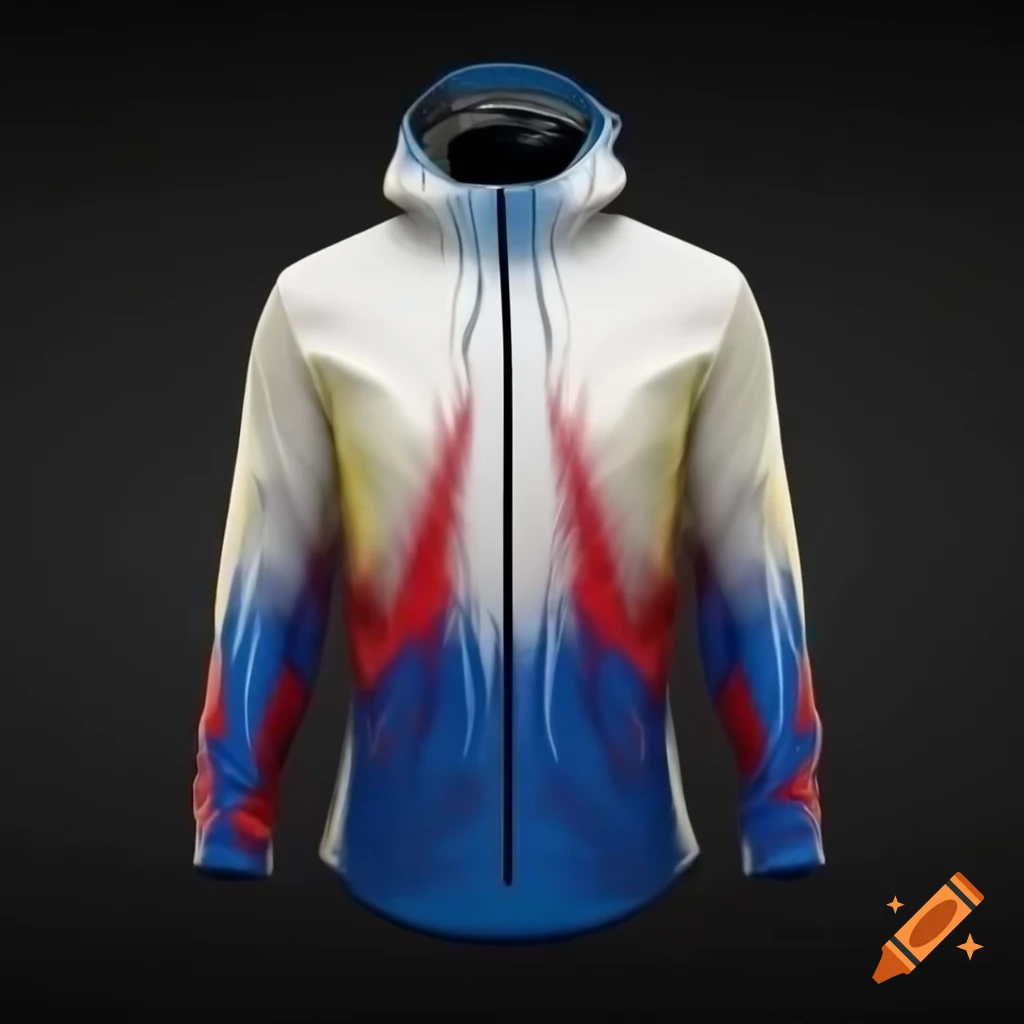 Modern Philippine Barong Tagalog with colorful hood and stylish design