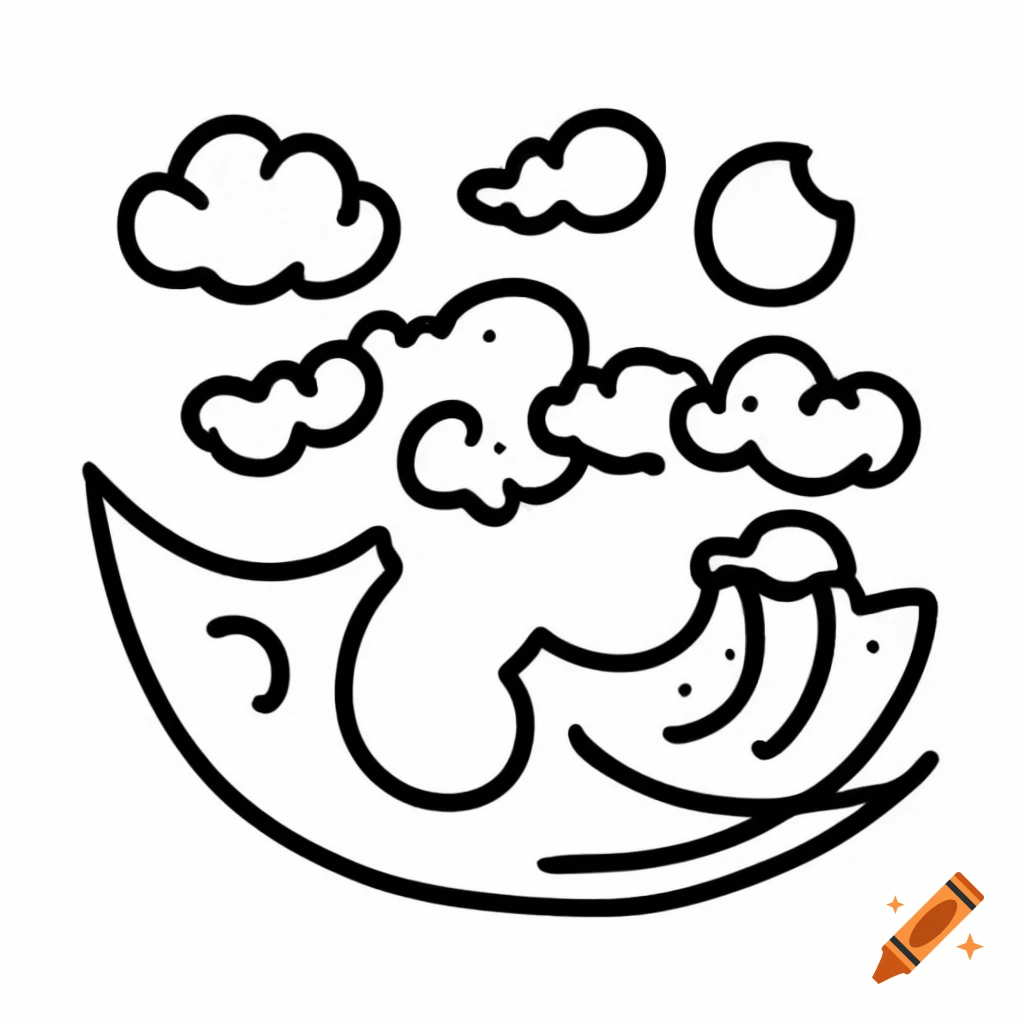 Unclear depiction of a 'moonster'